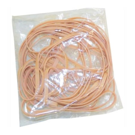 Fabrication Enterprises CanDo Rubber Band Hand Exerciser, Additional Latex Free Bands Only, Tan, 25/Pack 10-1850